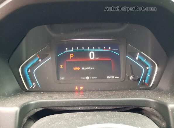 5FNRL6H78LB025432 2020 HONDA ODYSSEY Серый Вид щитка приборов