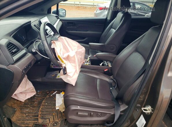 5FNRL6H78LB025432 2020 HONDA ODYSSEY Серый Вид салона спереди