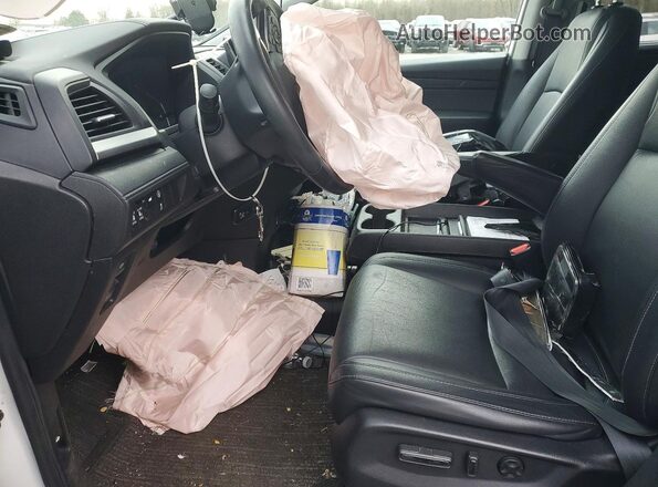 5FNRL6H78NB032562 2022 HONDA ODYSSEY White Vista interior delantera