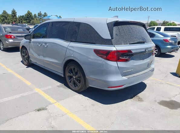 5FNRL6H78PB004196 2023 HONDA ODYSSEY Blue Հետևի ձախ