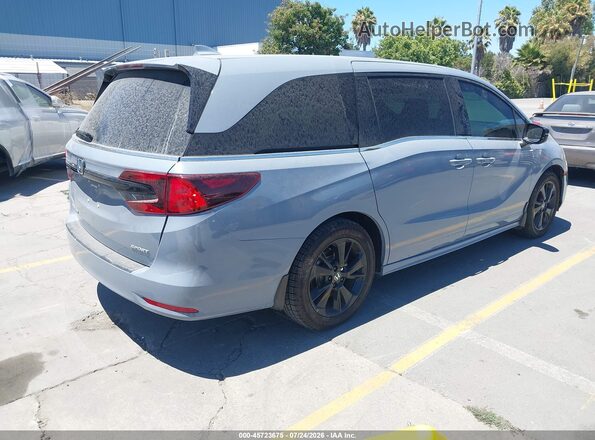 5FNRL6H78PB004196 2023 HONDA ODYSSEY Blue Հետևի աջ