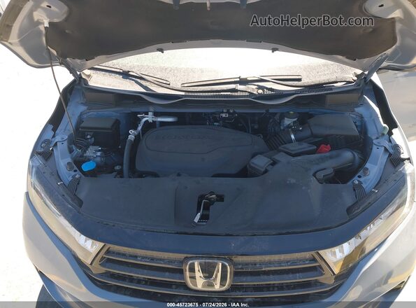 5FNRL6H78PB004196 2023 HONDA ODYSSEY Blue Հետևի տեսք