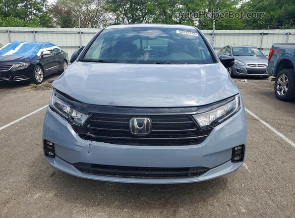 5FNRL6H78PB009639 2023 HONDA ODYSSEY Blue Դիմացի տեսք