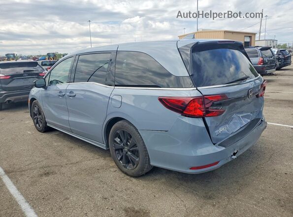 5FNRL6H78PB009639 2023 HONDA ODYSSEY Blue Հետևի ձախ