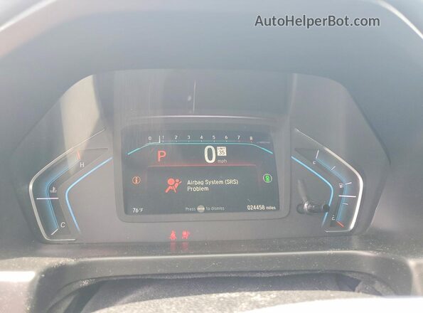 5FNRL6H78PB009639 2023 HONDA ODYSSEY Blue Սարքավորումների վահանակի տեսք
