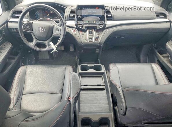 5FNRL6H78PB009639 2023 HONDA ODYSSEY Blue Առջևի վահանակի տեսք