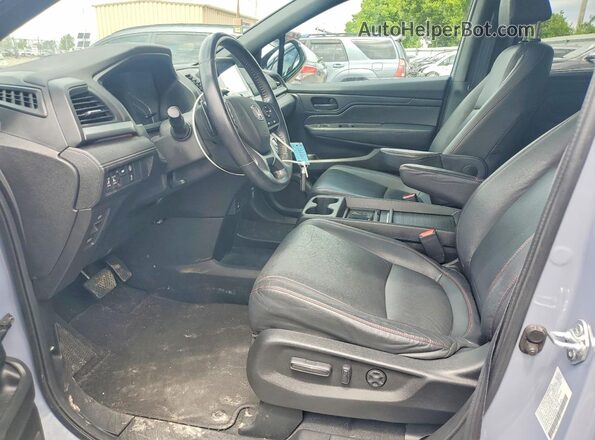5FNRL6H78PB009639 2023 HONDA ODYSSEY Blue Սալոնի դիմացի տեսք
