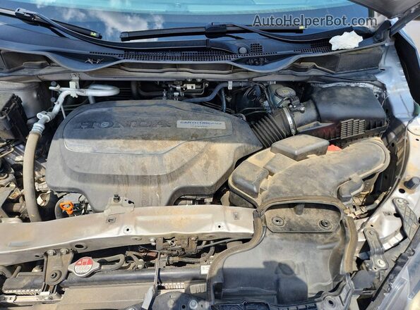 5FNRL6H79JB066813 2018 HONDA ODYSSEY Silver Widok komory silnika