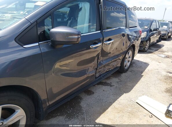 5FNRL6H79JB082039 2018 HONDA ODYSSEY Gray Widok z przodu