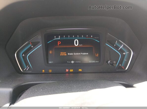 5FNRL6H79JB082039 2018 HONDA ODYSSEY Gray Widok tylnych siedzeń