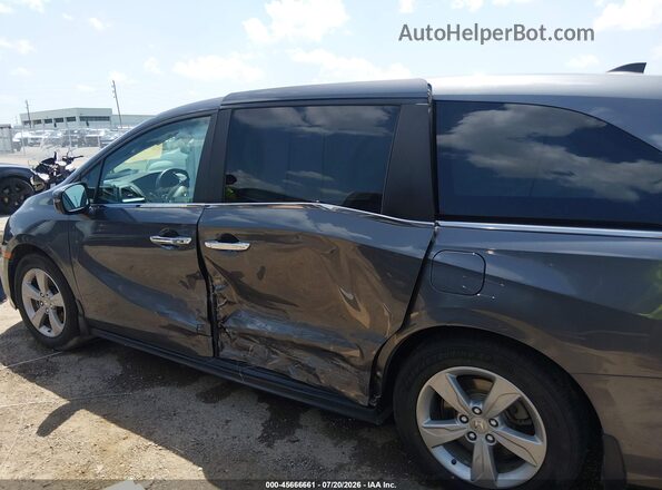 5FNRL6H79JB082039 2018 HONDA ODYSSEY Gray Widok wnętrza 360 stopni
