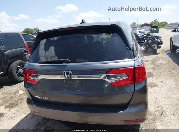 5FNRL6H79JB082039 2018 HONDA ODYSSEY Gray 