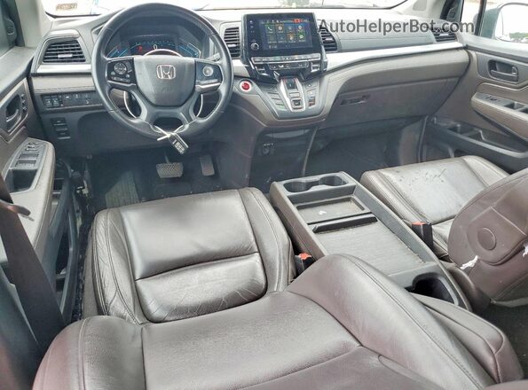 5FNRL6H79JB092196 2018 HONDA ODYSSEY Silver Առջևի վահանակի տեսք
