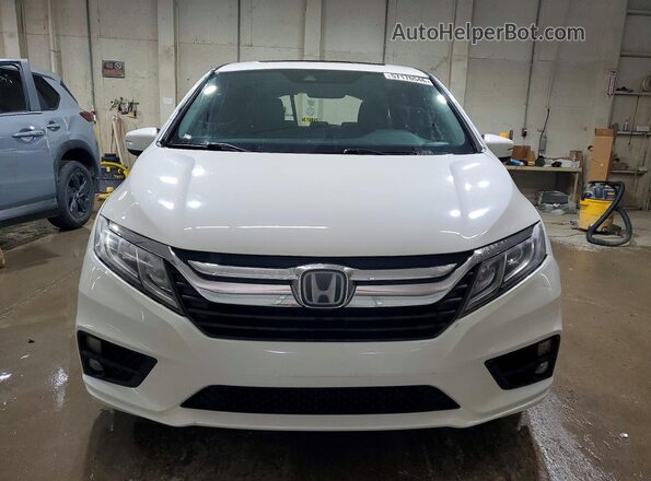 5FNRL6H79KB056817 2019 HONDA ODYSSEY White Front view