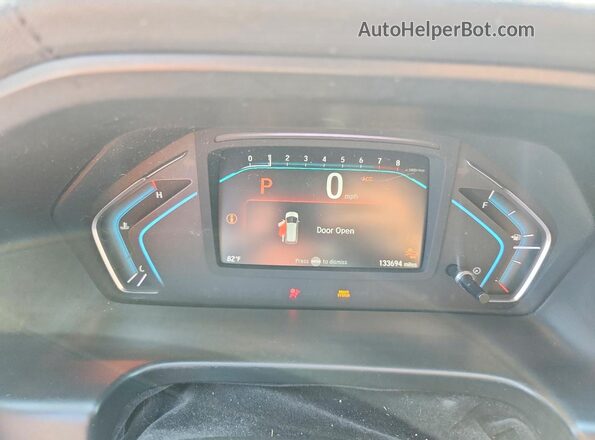 5FNRL6H79KB104316 2019 HONDA ODYSSEY Gray Vista del cuadro de instrumentos