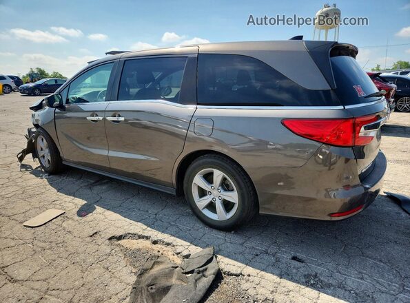 5FNRL6H79KB104316 2019 HONDA ODYSSEY Gray Trasero izquierdo