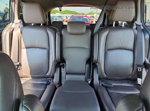 5FNRL6H79KB104316 2019 HONDA ODYSSEY Gray Vista de los asientos traseros