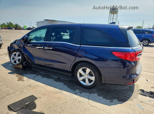 5FNRL6H79KB113517 2019 HONDA ODYSSEY Blue Tył lewy