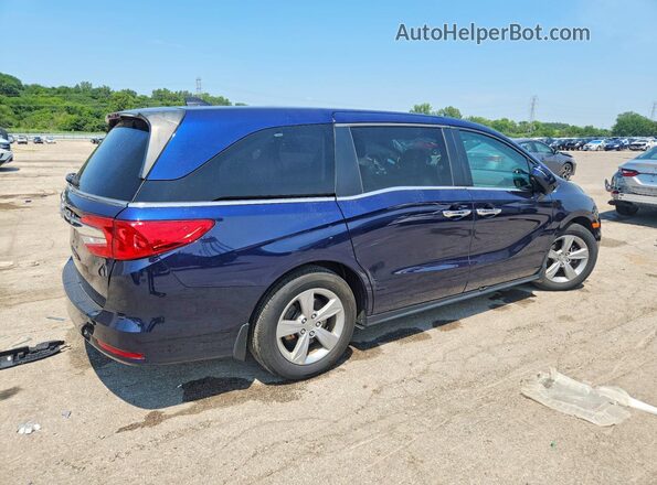 5FNRL6H79KB113517 2019 HONDA ODYSSEY Blue Tył prawy