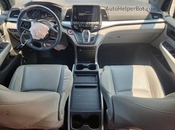 5FNRL6H79KB113517 2019 HONDA ODYSSEY Blue Widok deski rozdzielczej