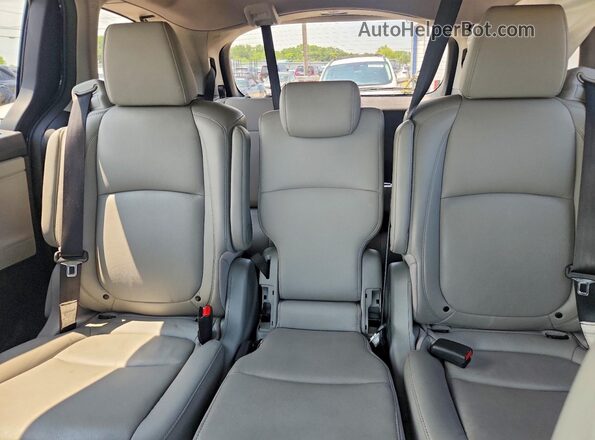 5FNRL6H79KB113517 2019 HONDA ODYSSEY Blue Widok tylnych siedzeń