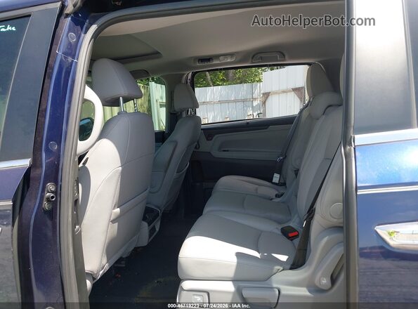 5FNRL6H79KB123819 2019 HONDA ODYSSEY Dark Blue VIN կոդի պիտակի տեսք