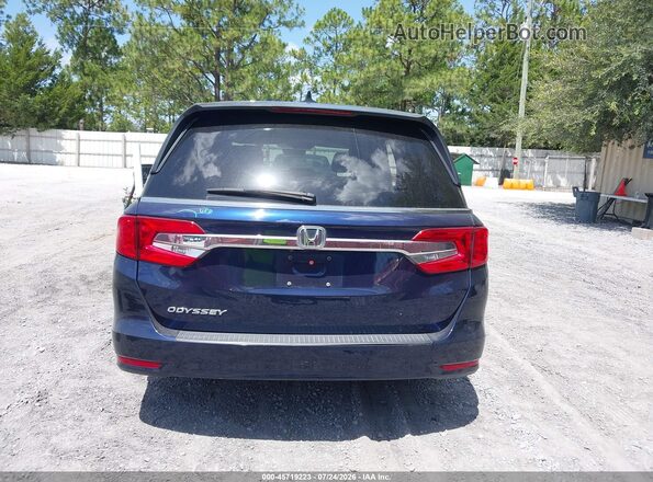 5FNRL6H79KB123819 2019 HONDA ODYSSEY Dark Blue 