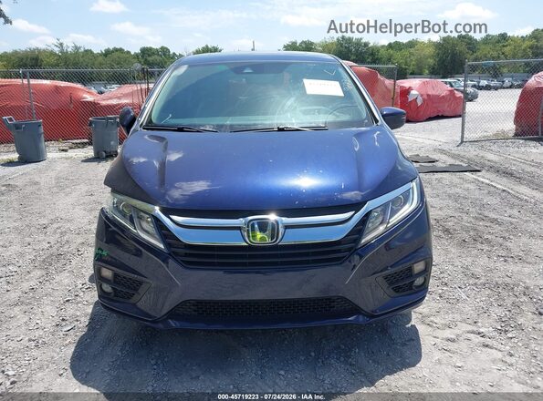 5FNRL6H79KB123819 2019 HONDA ODYSSEY Dark Blue Սարքավորումների վահանակի տեսք