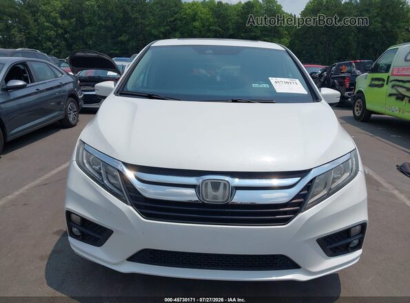 5FNRL6H79LB063915 2020 HONDA ODYSSEY White ხელსაწყოთა პანელის ხედი