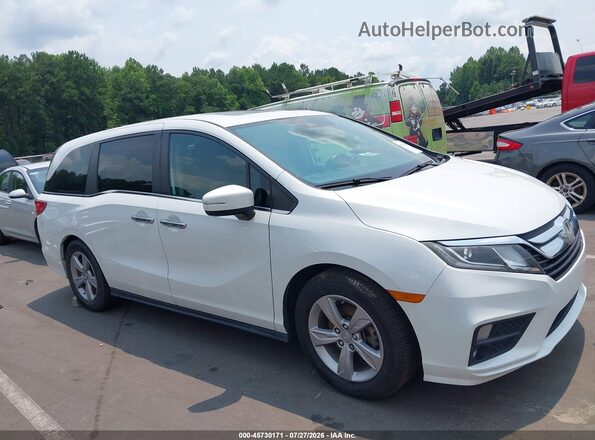 5FNRL6H79LB063915 2020 HONDA ODYSSEY White უკანა სალონის ხედი