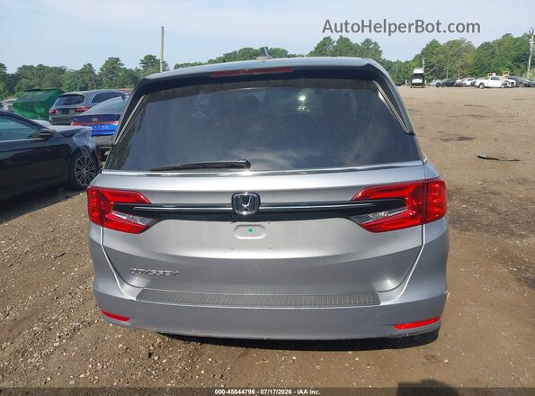5FNRL6H79NB029766 2022 HONDA ODYSSEY Gray 