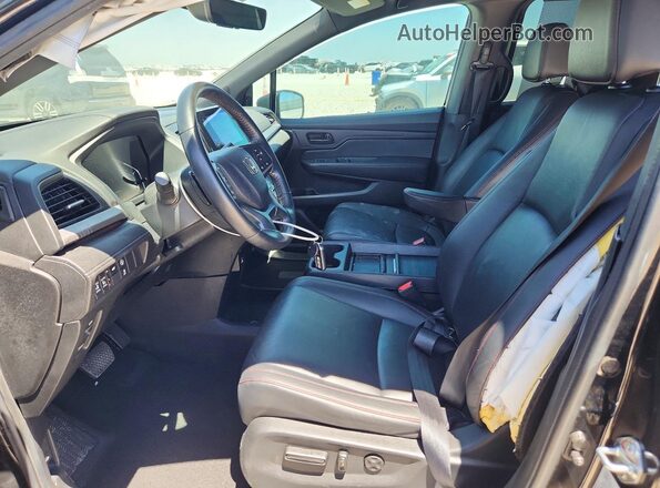 5FNRL6H79RB054172 2024 HONDA ODYSSEY Black წინა სალონის ხედი