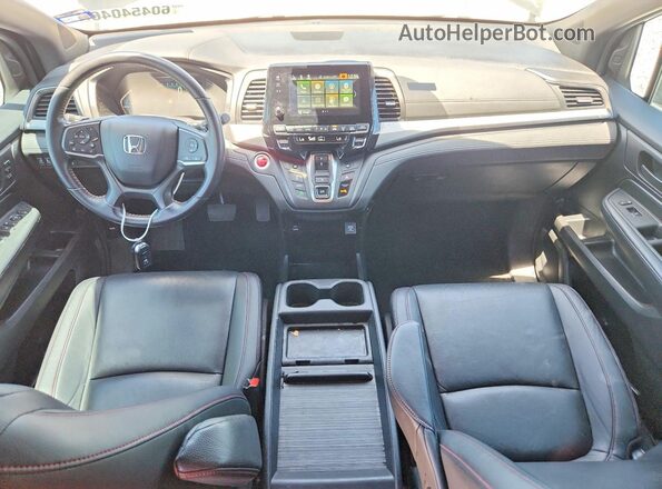 5FNRL6H79RB054172 2024 HONDA ODYSSEY Black წინა პანელის ხედი