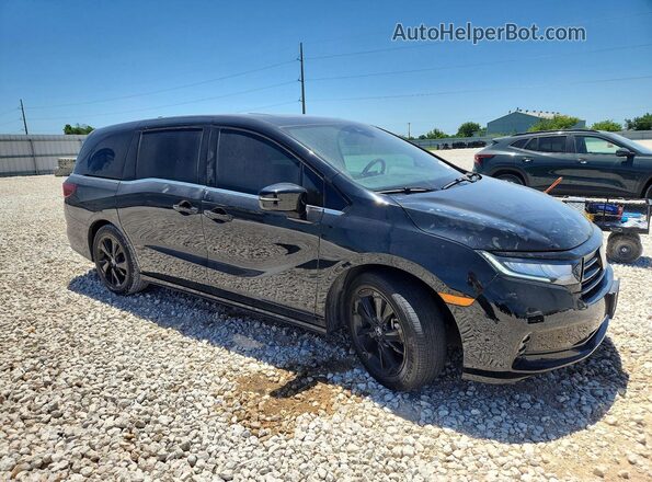 5FNRL6H79RB054172 2024 HONDA ODYSSEY Black წინა მარჯვენა