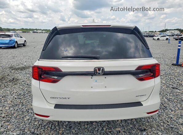 5FNRL6H79RB069366 2024 HONDA ODYSSEY White Widok z tyłu