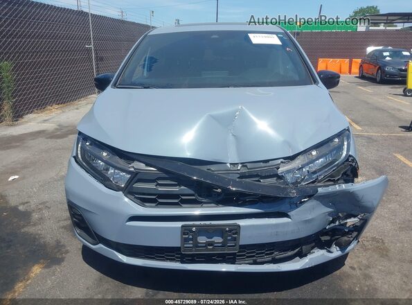 5FNRL6H79SB009626 2025 HONDA ODYSSEY Light Blue Вид щитка приборов