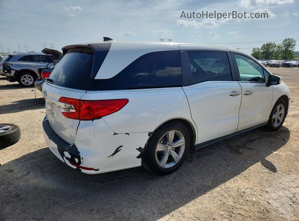 5FNRL6H7XJB007396 2018 HONDA ODYSSEY White Tył prawy