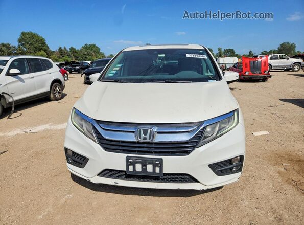 5FNRL6H7XJB007396 2018 HONDA ODYSSEY White Widok z przodu