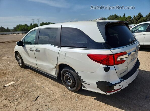 5FNRL6H7XJB007396 2018 HONDA ODYSSEY White Tył lewy