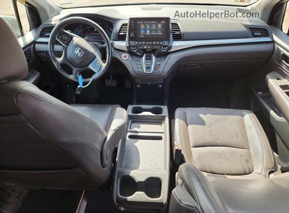 5FNRL6H7XJB007396 2018 HONDA ODYSSEY White Widok deski rozdzielczej