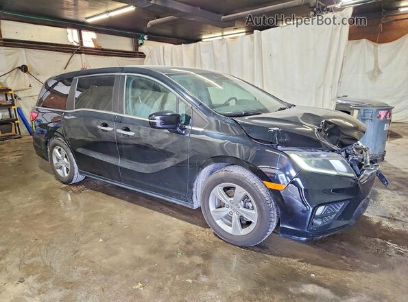 5FNRL6H7XJB027793 2018 HONDA ODYSSEY Black Передня права чверть