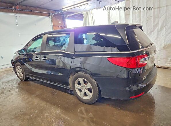 5FNRL6H7XJB027793 2018 HONDA ODYSSEY Black Задня ліва чверть