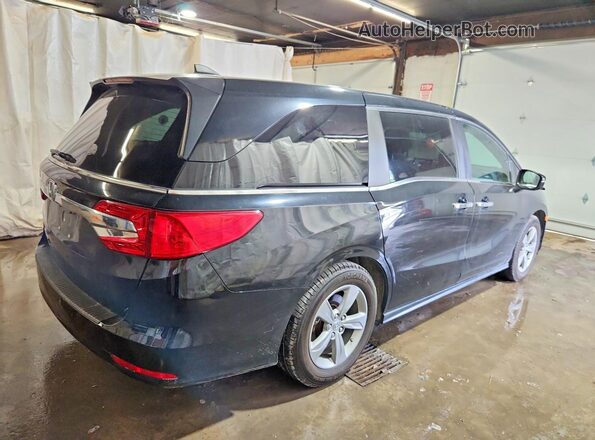 5FNRL6H7XJB027793 2018 HONDA ODYSSEY Black Задня права чверть