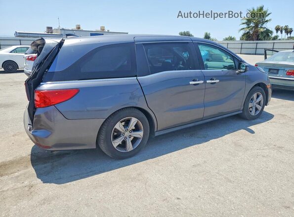 5FNRL6H7XJB053407 2018 HONDA ODYSSEY Gray უკანა მარჯვენა