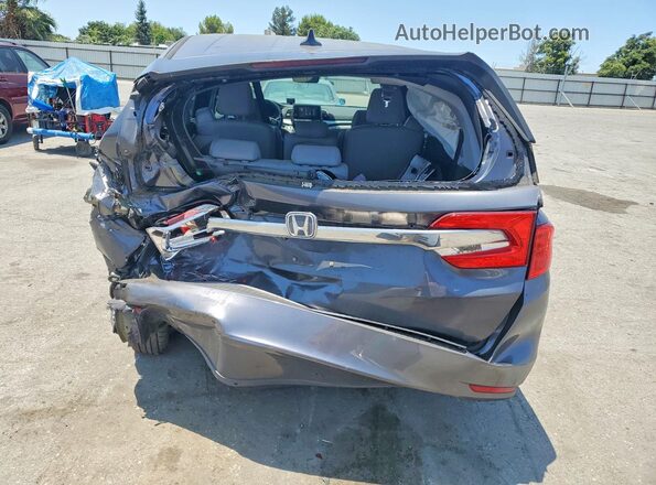 5FNRL6H7XJB053407 2018 HONDA ODYSSEY Gray უკანა ხედი
