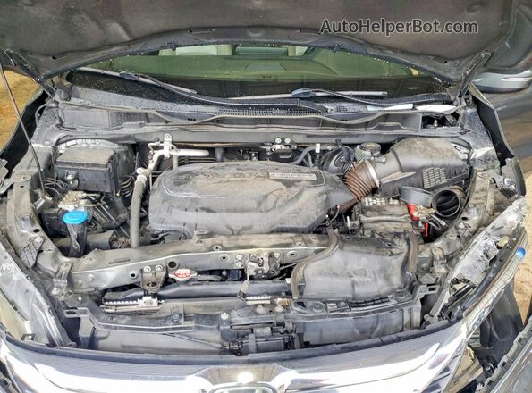 5FNRL6H7XKB011448 2019 HONDA ODYSSEY Gray Շարժիչի բաժամունքի տեսք