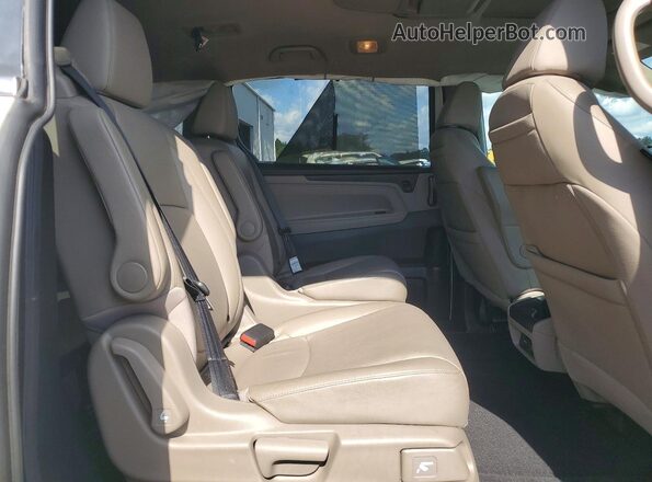 5FNRL6H7XKB016357 2019 HONDA ODYSSEY White Vista interior trasera