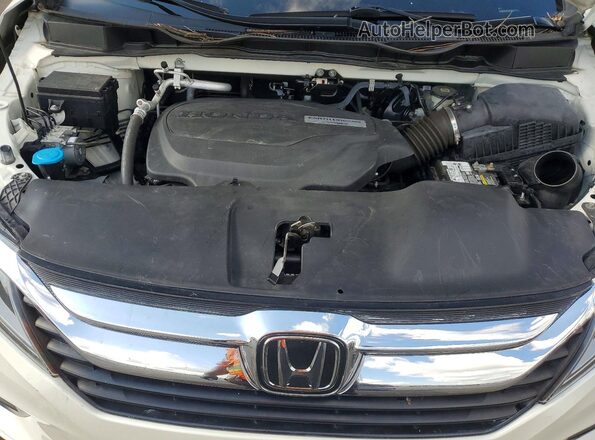 5FNRL6H7XKB016357 2019 HONDA ODYSSEY White Vista del compartimento del motor