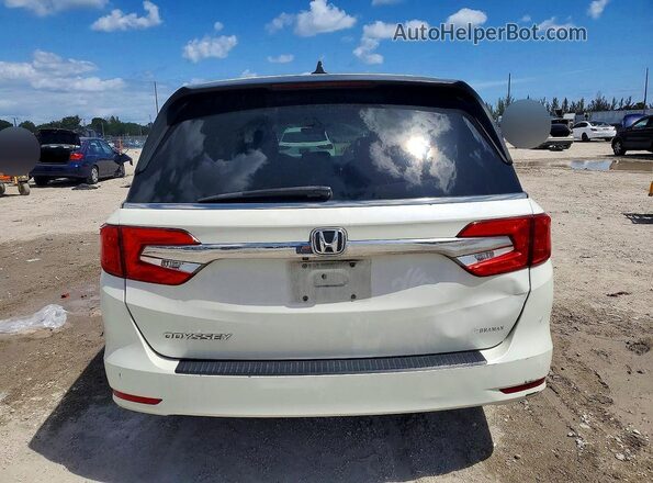 5FNRL6H7XKB040013 2019 HONDA ODYSSEY White Rear view