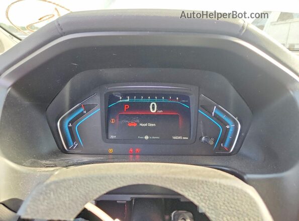 5FNRL6H7XKB040013 2019 HONDA ODYSSEY White Instrument cluster view